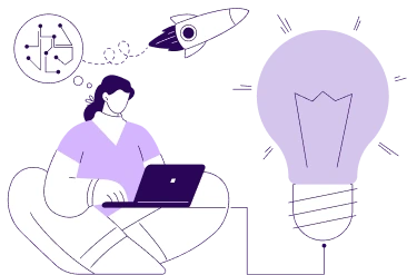 Ilustración de hackathon